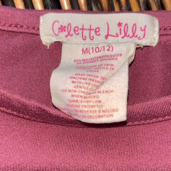 Kids Pajamas Set - Purple Love Design - Picture 2 of 4